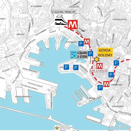 - Pieno Centro A 2 Passi Dall'acquario Appartement Genua